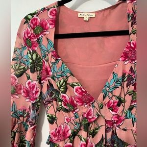 For love and lemons floral dress